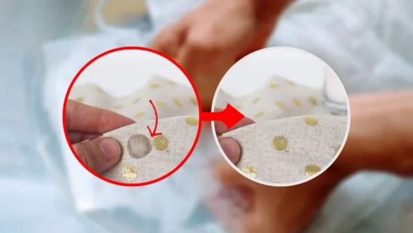 Manchas de cera en las telas, el truco de la abuela que lo elimina todo