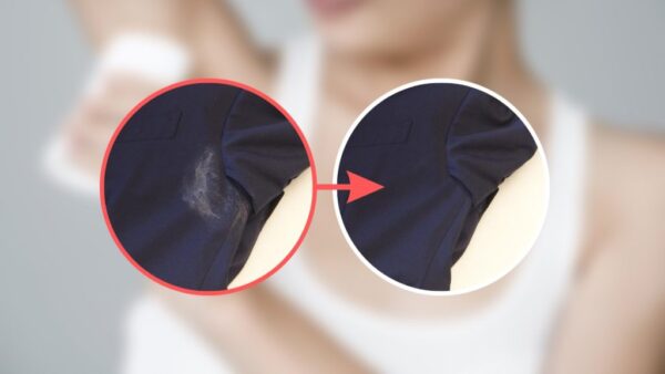 Manchas de desodorante en la ropa, el ingrediente que las elimina en 1 minuto