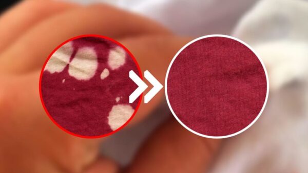 Manchas de lejía en la ropa, no tienes que tirarlas: resuélvelas de esta manera