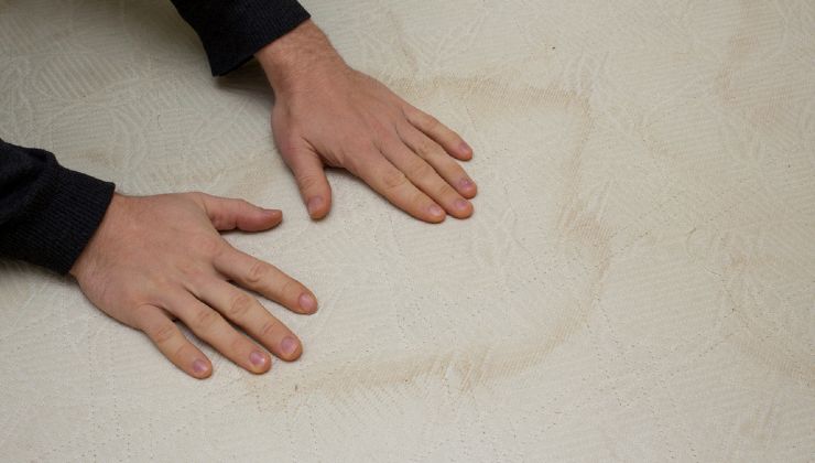 Orina en el colchón