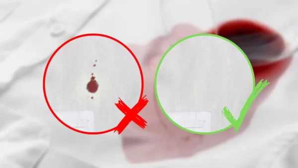 Manchas de vino tinto en la ropa, quítalas con este método natural
