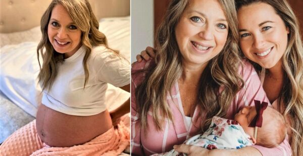 Mujer de 51 años dio a luz al bebé de su hija. Fue madre y abuela al mismo tiempo