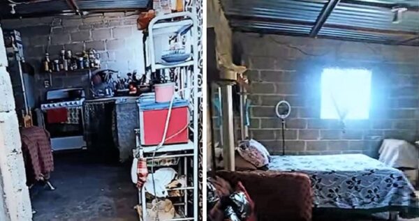Mujer se hace viral tras presumir la casa que hizo con mucho esfuerzo