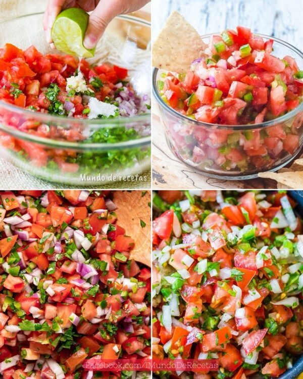 PICO DE GALLO CASERO