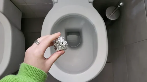 Papel de aluminio en el inodoro, hazlo y te sorprenderás: lo que sucede