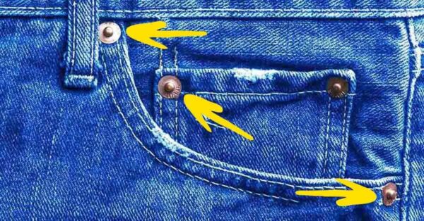 Para eso están los botoncitos en los bolsillos de los jeans. Una función desconocida pero útil