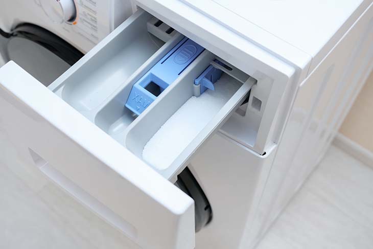 cajón de detergente