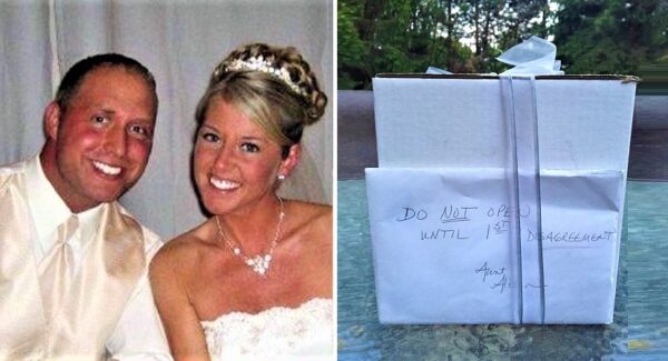 Pareja de casados recibe un regalo que abre 9 años después, salva su matrimonio