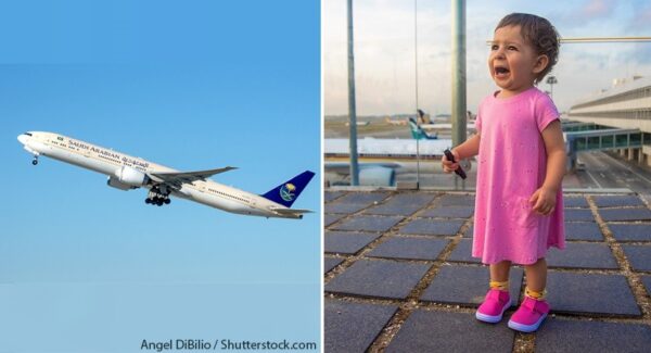 Pasajera olvida a su bebé y el avión debe aterrizar de emergencia