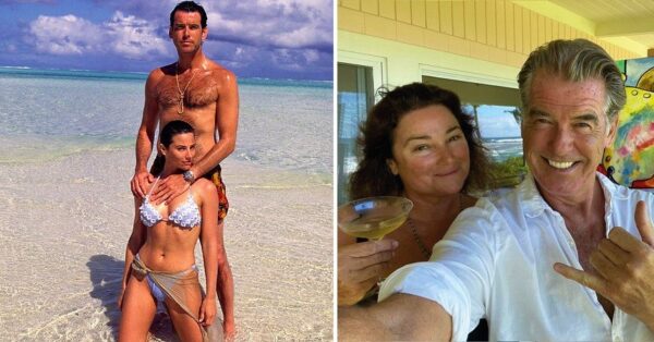 Pierce Brosnan hace oídos sordos a las criticas a su mujer y les contesta