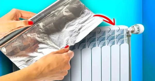 Pon papel de aluminio en el radiador: ahorras mucho en tus facturas