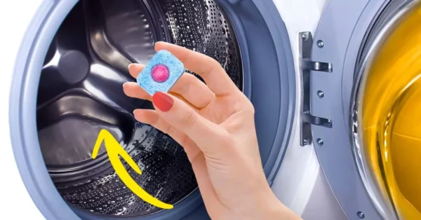 Pon una pastilla lavavajillas en la lavadora: ¡no te arrepentirás!