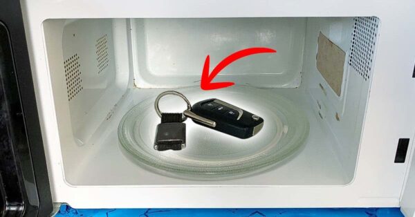 ¿Por qué poner las llaves del coche en el microondas? Los automovilistas lo hacen por una razón importante