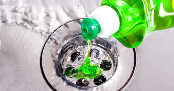 ¿Por qué verter líquido para lavar platos en un fregadero? El truco de los fontaneros experimentados.