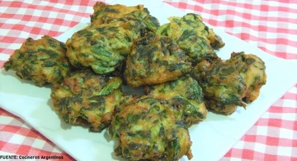 Receta de buñuelos de acelga y truco para que no salgan aceitosos