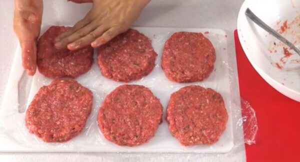 Receta de carne picada para hacer hamburguesas caseras