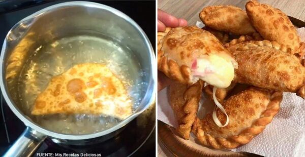 Receta de empanadas fritas de jamón y queso y trucos para que sean perfectas