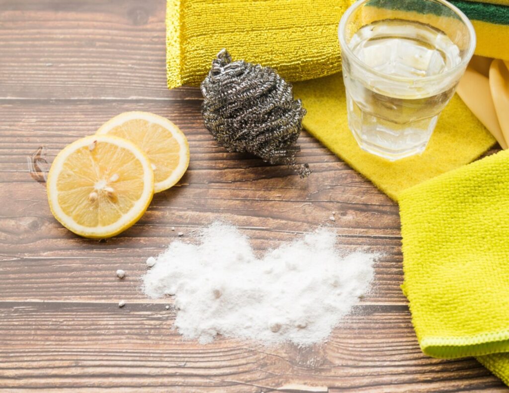 Limpieza con sal y limón
