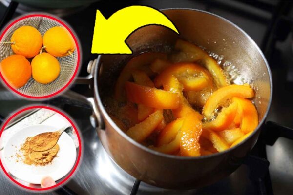 ¡Todo lo que necesitas hacer es hervir unas cáscaras de naranja con canela para obtener un resultado increíble! ¡Dejarás de malgastar dinero!