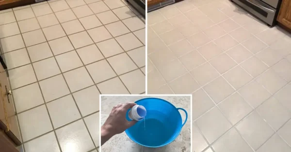 Truco con bicarbonato y suavizante para pulir el suelo y perfumar toda la casa