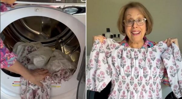 Truco de una abuela para no tener que planchar la ropa al lavarla