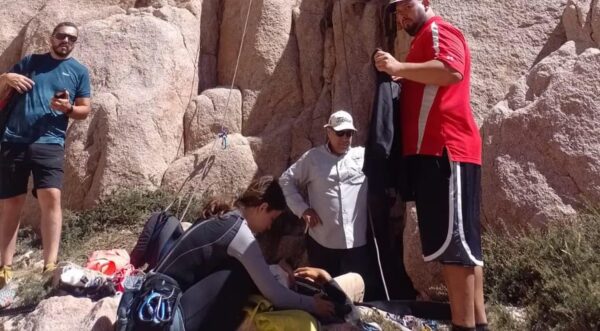 Un turista cayó de 20 metros cuando practicaba deportes extremos en Mendoza: cuál es su estado de salud
