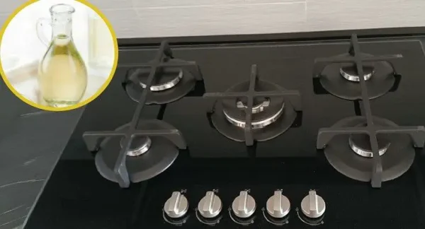 Vinagre, utiliza un vaso sobre la encimera: el resultado es una locura