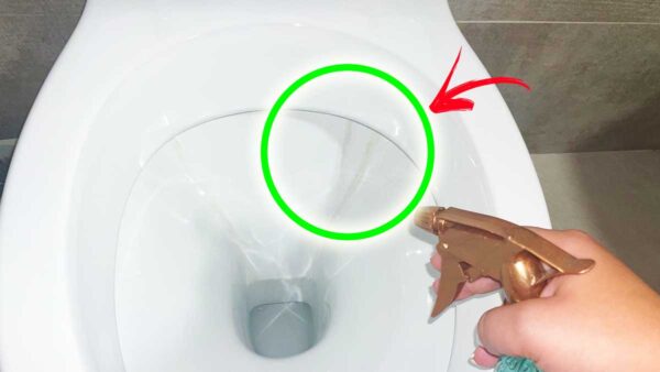 cómo quitar definitivamente las rayas amarillas del inodoro con este método