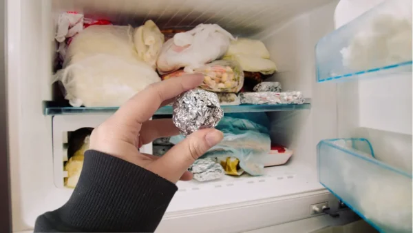 foil en el congelador, ahorro de energía y 0 humedad: el método que funciona