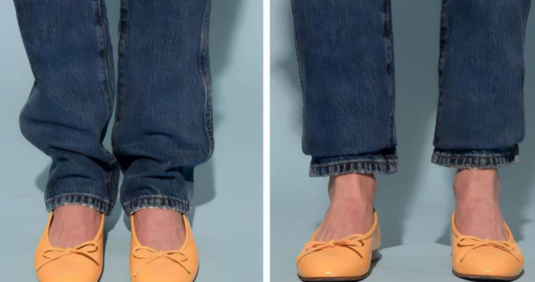 Come accorciare i jeans senza tagliarli e senza macchina da cucire in 5 minuti