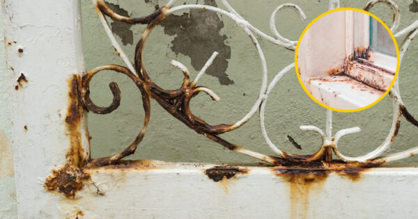 Come eliminare l’arrugginito da porte e finestre senza pitturarle: 4 trucchi infallibili