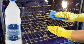 Come sgrassare e profumare l’intero forno con l’aceto bianco