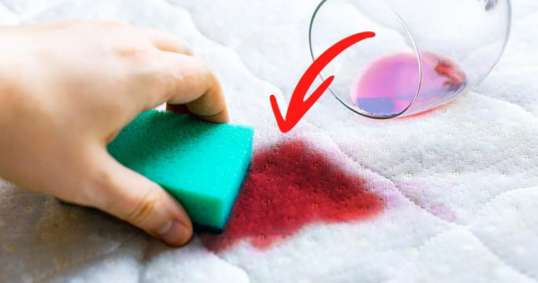 Come si pulisce una macchia di vino? Questo prodotto che abbiamo in casa lo elimina efficacemente