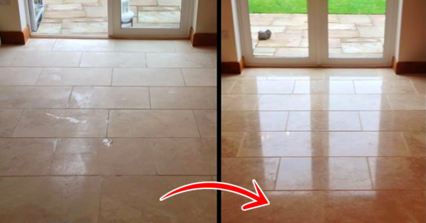 Detersivo ecologico casalingo per pulire e sgrassare pavimento e fughe in una passata