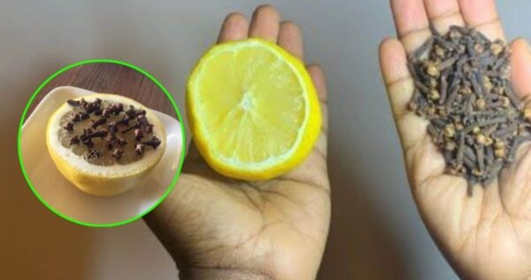 Il trucco del limone e dei chiodi di garofano: insieme risolvono il problema!