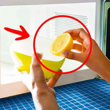 Il trucco ingegnoso per pulire il microonde e lasciarlo profumato