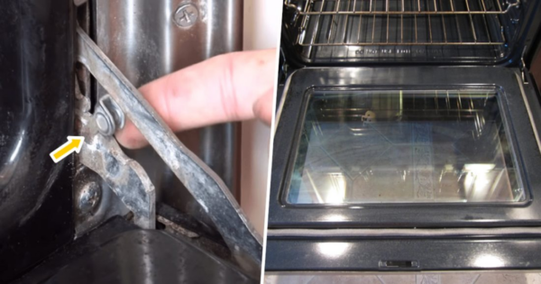 La levetta nascosta della porta del forno che ne semplifica la pulizia: ecco a cosa serve