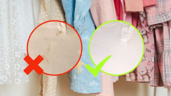 Macchie ostinate sui vestiti, non c’è bisogno di lavatrice, quindi puoi rimuoverle in un batter d’occhio