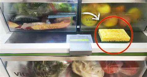 ¿Perché devi sempre avere una spugna nel frigorifero?