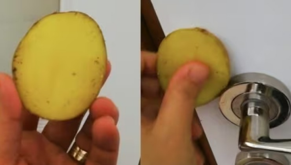 Perché tanti stanno strofinando una patata sulle porte di casa: il motivo curioso