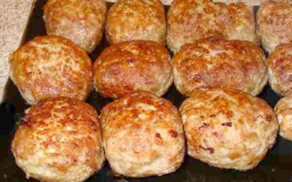 Polpette di carne dal forno, potrei mangiarle ogni giorno in questo momento