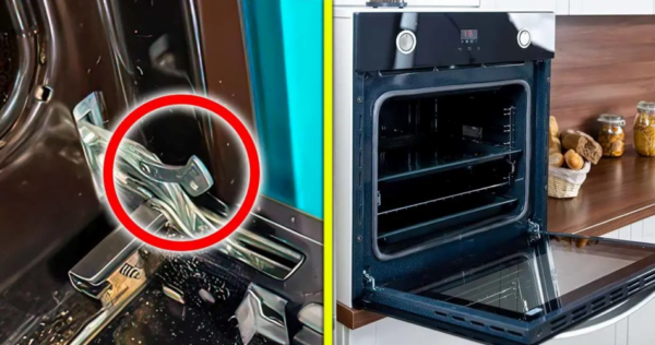 Sulla porta del forno è presente un pulsante. La maggior parte delle persone non sa quanto sia utile