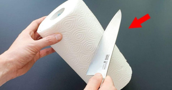 Taglia il rotolo di carta assorbente: risparmierai un sacco di soldi