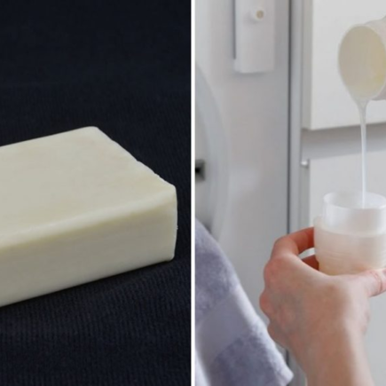 Trucco infallibile per convertire 1 saponetta in 3 litri di detersivo liquido