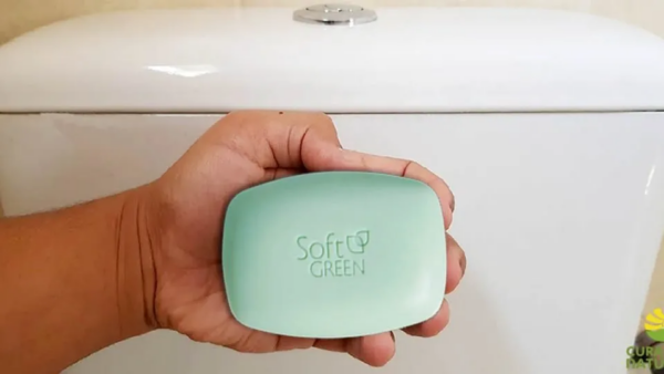 Usa 1 vecchio calzino per mantenere la toilette pulita e profumata.