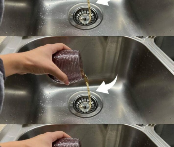 Versate 1 bicchiere di aceto nel lavandino, fatelo una volta al mese: è molto importante