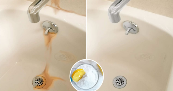 2 truques para remover manchas laranja do vaso sanitário e da banheira