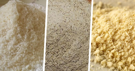 3 alternativas naturais e saudáveis ​​à farinha branca (refinada)