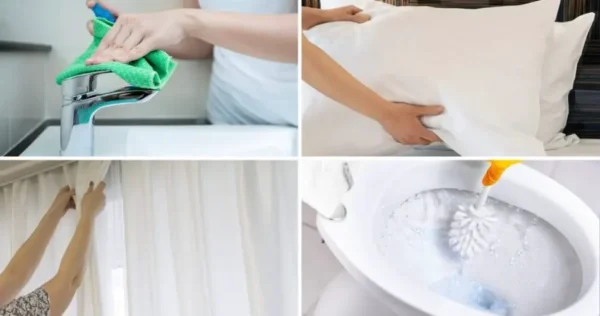 7 truques de hotel para limpar sua casa de maneira mais rápida e completa