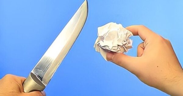 A maneira mais fácil e rápida de afiar qualquer faca como uma navalha